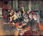 Edgar Degas The Chorus (1876) by Edgar Degas oil on canvas